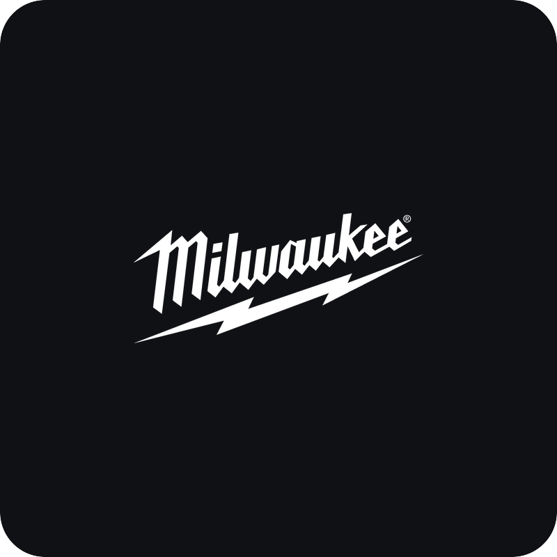 Milwaukee logo Milwaukee logo - rezaná nálepka na auto