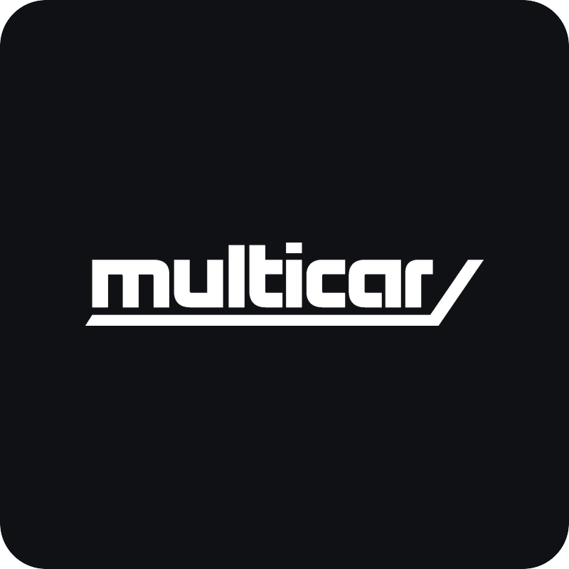 Multicar logo Nálepka Multicar logo na auto