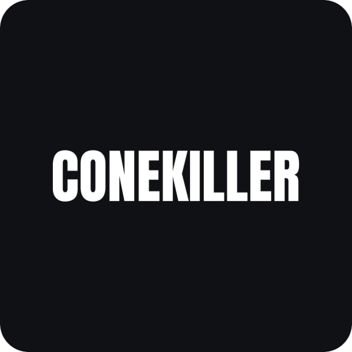 Conekiller - rezaná nálepka na auto
