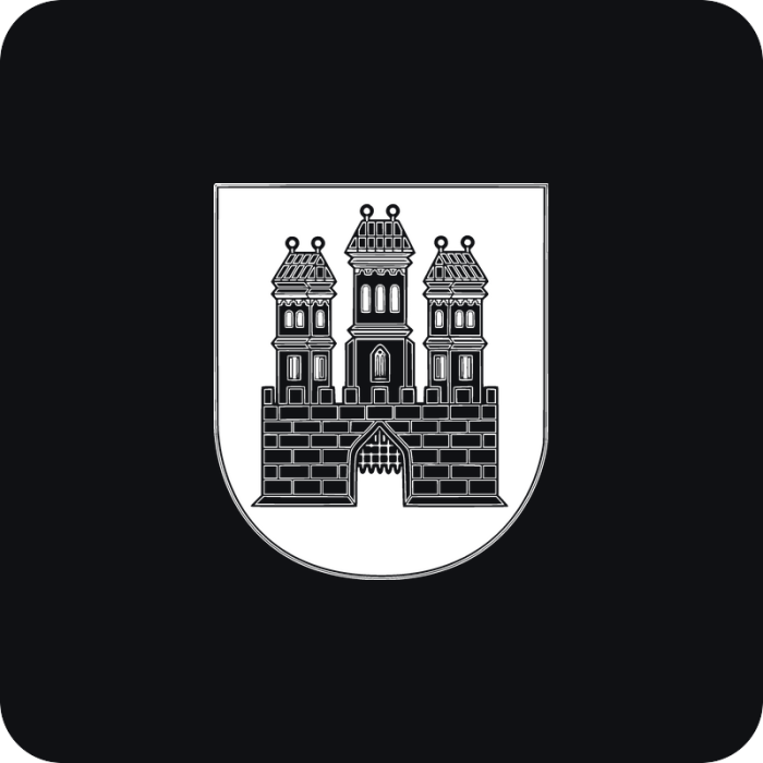 Erb Bratislava - rezaná nálepka na auto