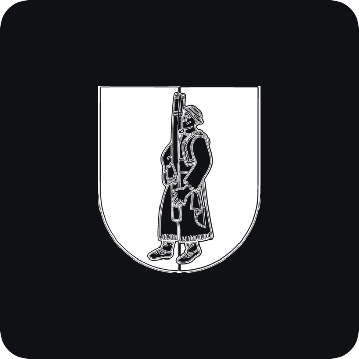 Erb Hriňová - rezaná nálepka na auto