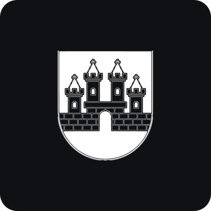 Erb Ilava - rezaná nálepka na auto