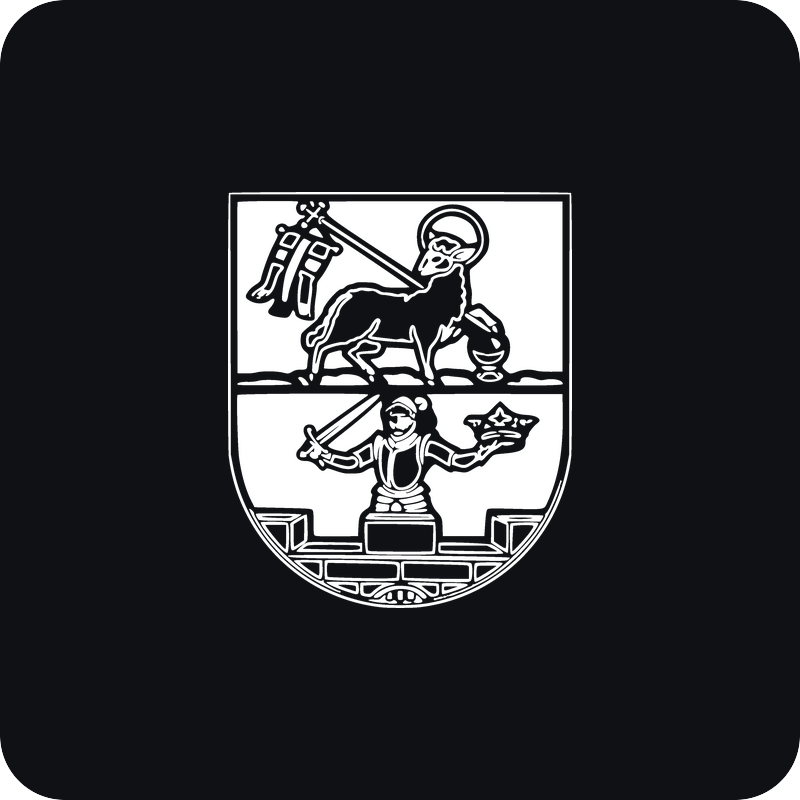 Erb Krupina Erb Krupina - rezaná nálepka na auto
