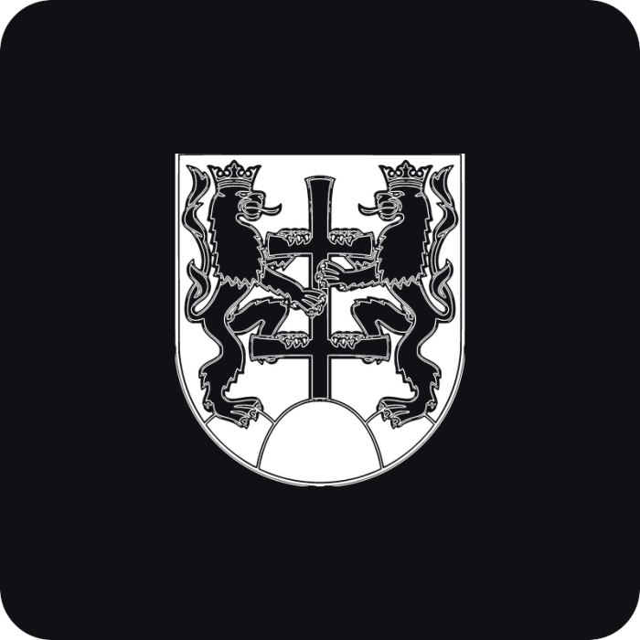 Erb Levoča - rezaná nálepka na auto