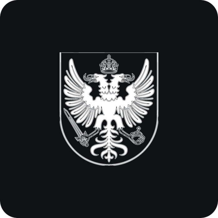 Erb Námestovo - rezaná nálepka na auto