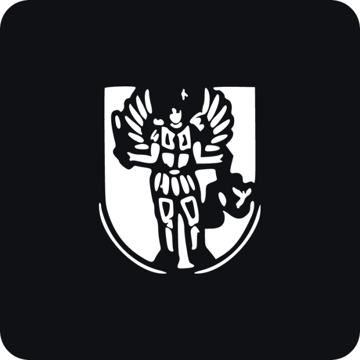 Erb Nemšová - rezaná nálepka na auto