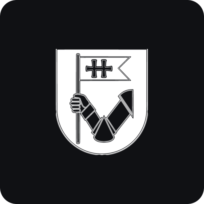 Erb Nitra - rezaná nálepka na auto