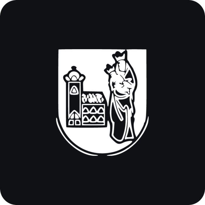 Erb Nové Mesto nad Váhom - rezaná nálepka na auto