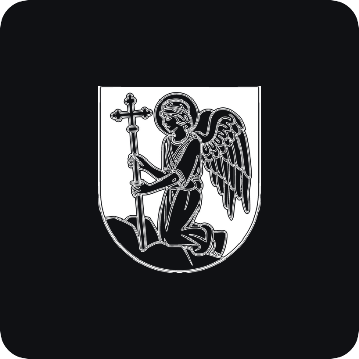 Erb Prievidza - rezaná nálepka na auto