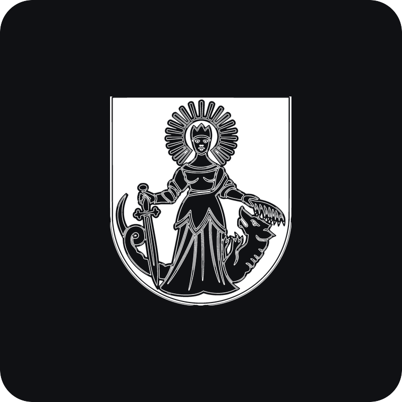 Erb Púchov Erb Púchov - rezaná nálepka na auto