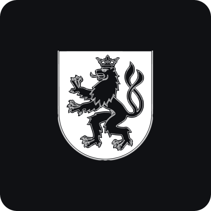 Erb Senec - rezaná nálepka na auto