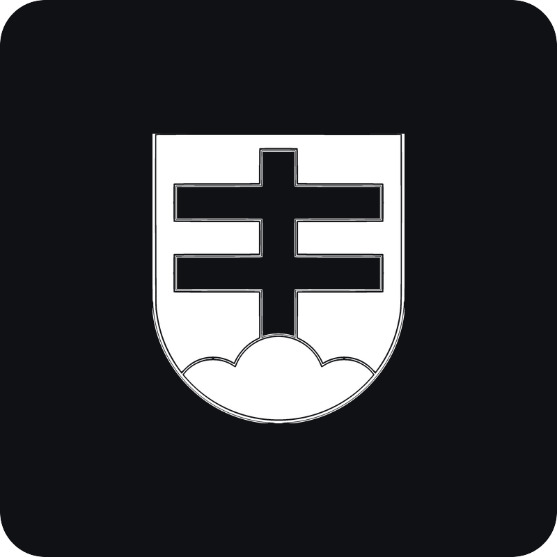 Erb Skalica Erb Skalica - rezaná nálepka na auto