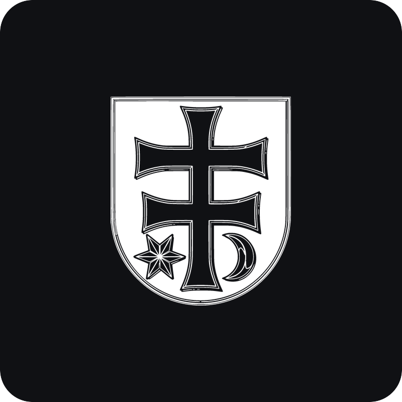 Erb Šurany Erb Šurany - rezaná nálepka na auto