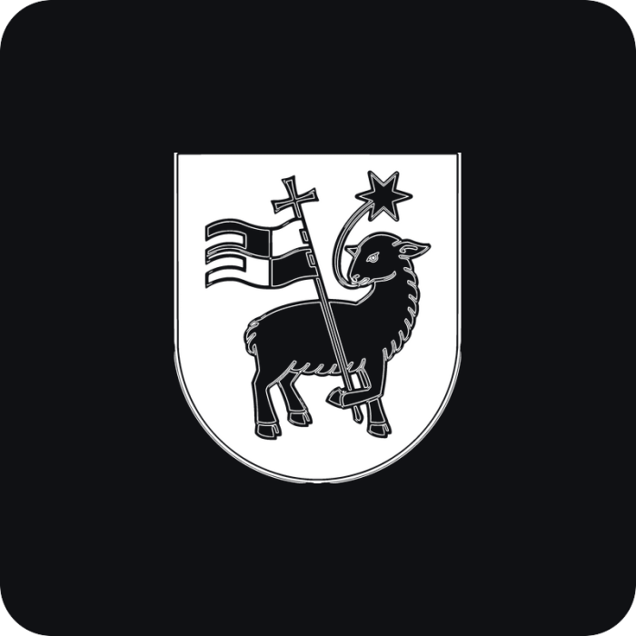 Erb Trenčín - rezaná nálepka na auto