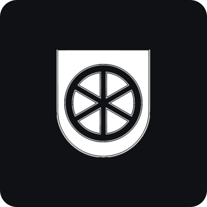 Erb Trnava - rezaná nálepka na auto
