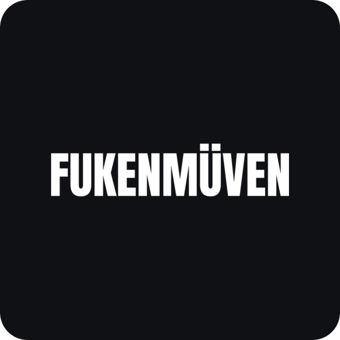 Fukenmüven - rezaná nálepka na auto