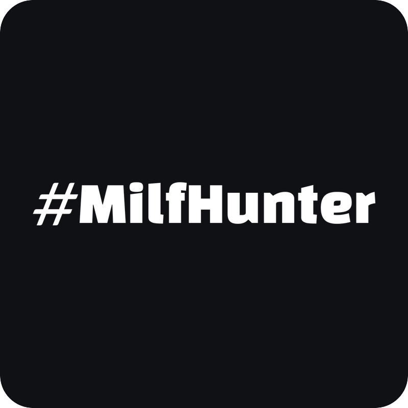 #MilfHunter #MilfHunter - rezaná nálepka na auto