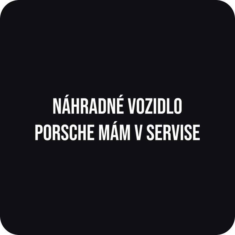 Náhradné vozidlo Náhradné vozidlo - rezaná nálepka na auto