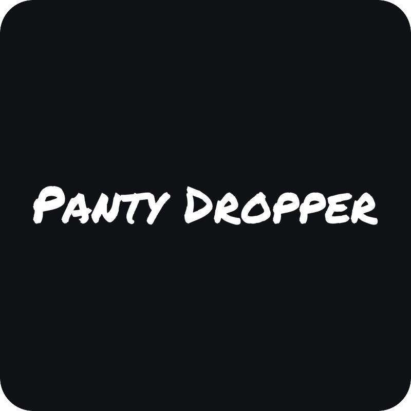 Panty Dropper Panty Dropper - rezaná nálepka na auto