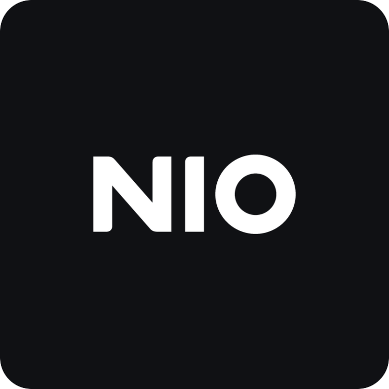 Nálepka NIO logo na auto