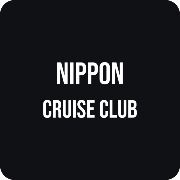 Nálepka Nippon Cruise Club - rezaná nálepka na auto
