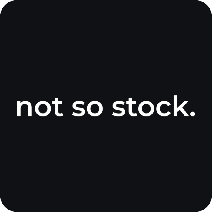 not so stock. - rezaná nálepka na auto