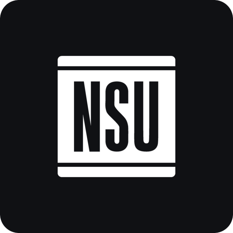 Nálepka NSU logo na auto