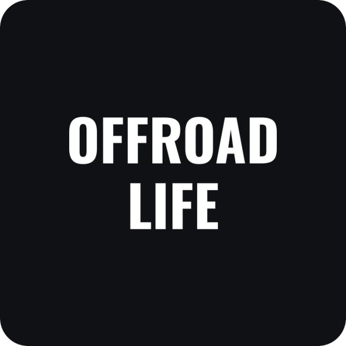 Nálepka Offroad Life - rezaná nálepka na auto