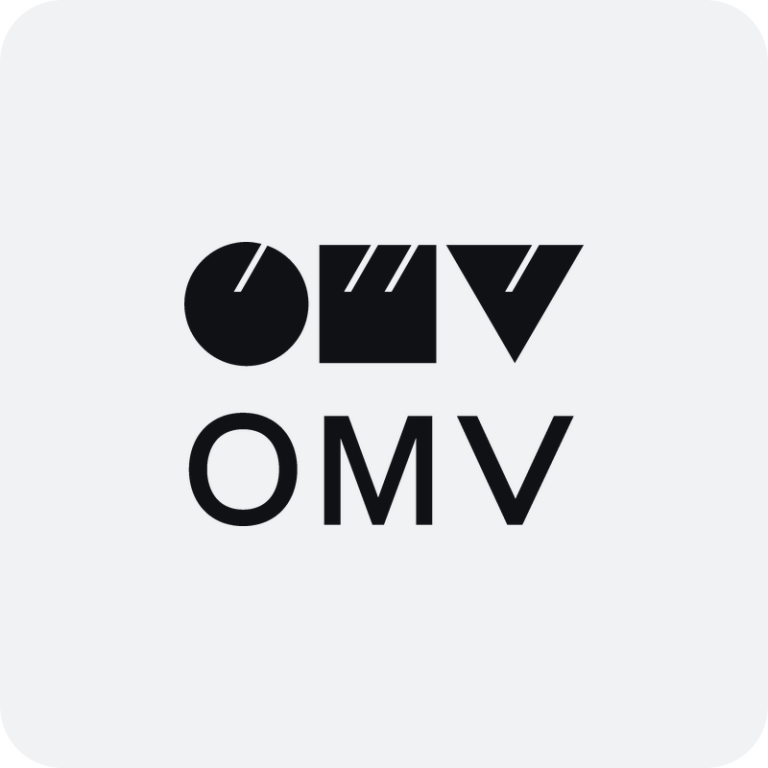 Nálepka OMV logo na auto