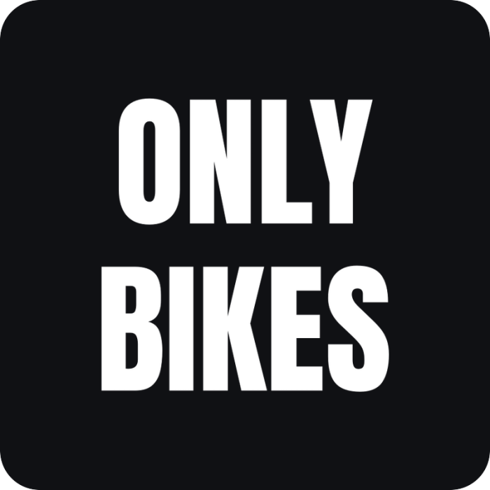 Nálepka Only Bikes - rezaná nálepka na auto