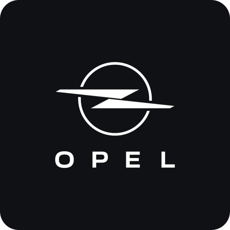 Nálepka Opel logo na auto
