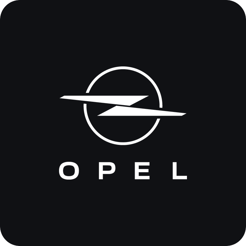 Opel logo Nálepka Opel logo na auto