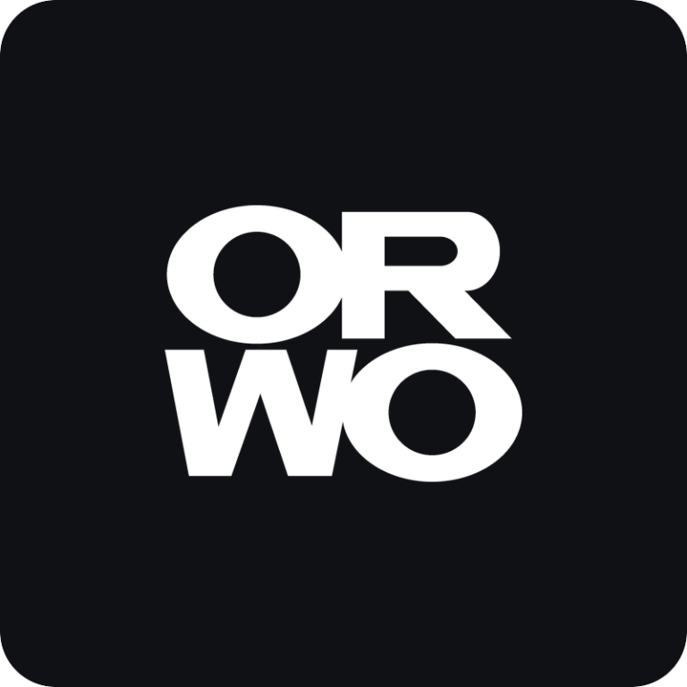 Nálepka ORWO logo na auto