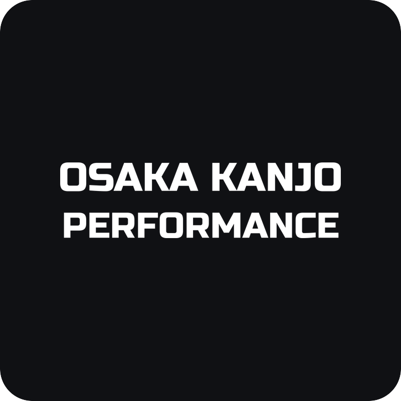 Nálepka Osaka Kanjo Performance Nálepka Osaka Kanjo Performance - rezaná nálepka na auto