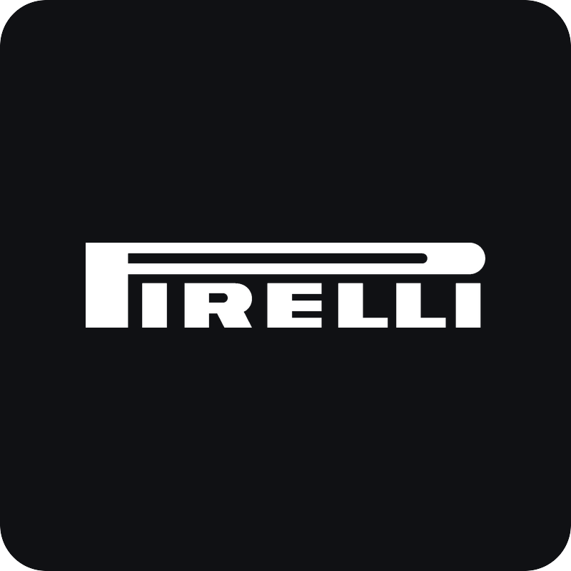 Pirelli logo Nálepka Pirelli logo na auto