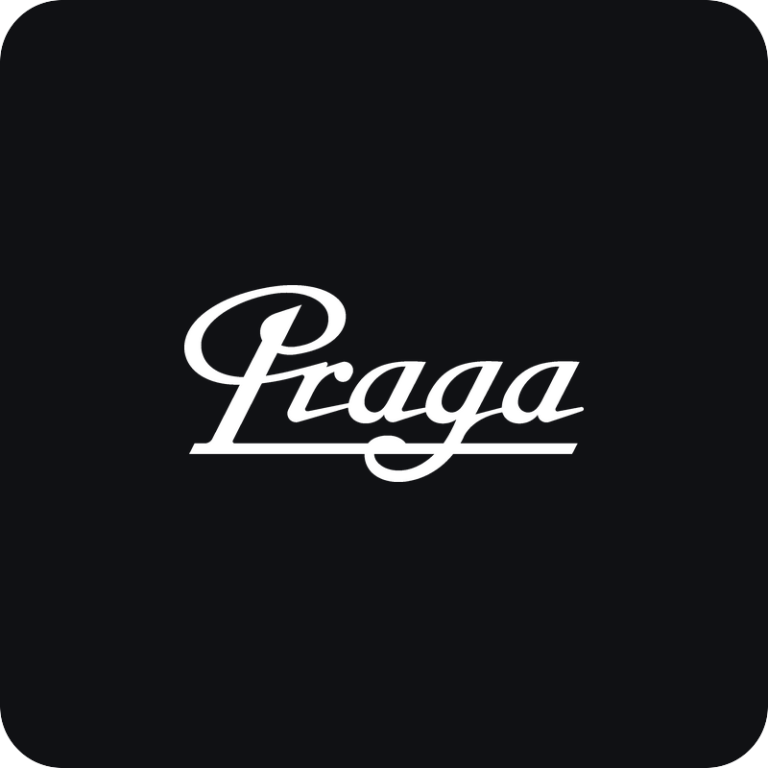 Nálepka Praga logo na auto