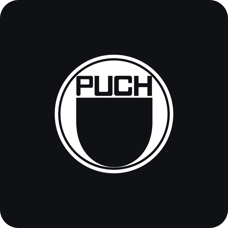 Puch logo Nálepka Puch logo na auto