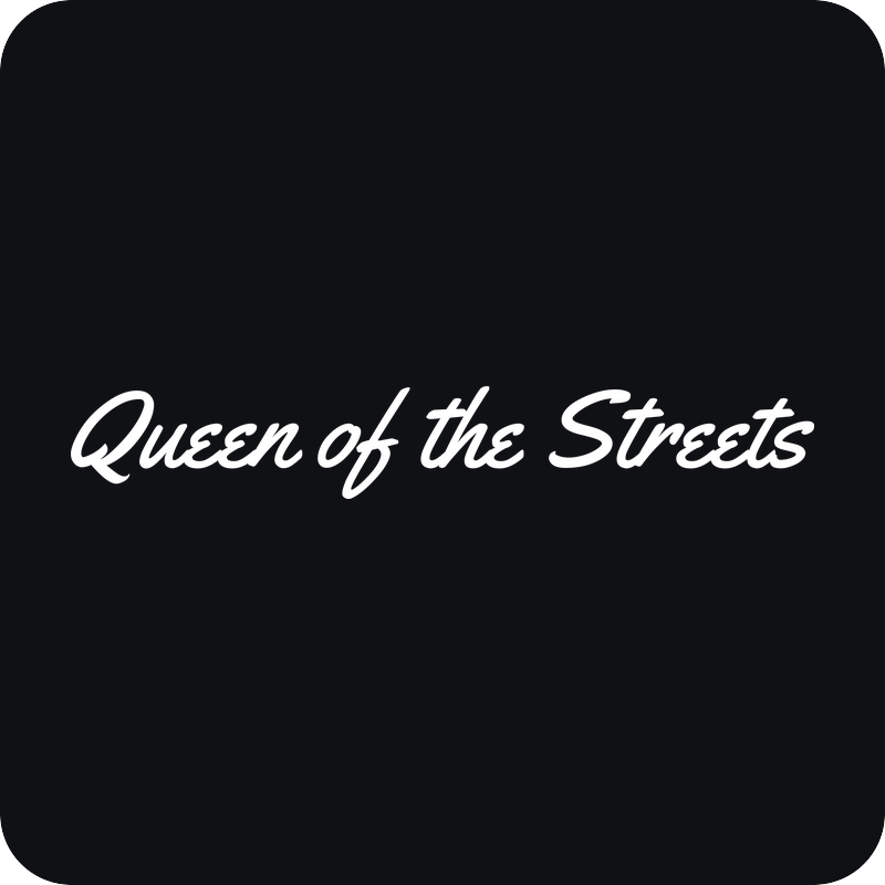 Nálepka Queen of the Streets Nálepka Queen of the Streets - rezaná nálepka na auto