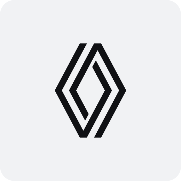 Nálepka Renault logo na auto