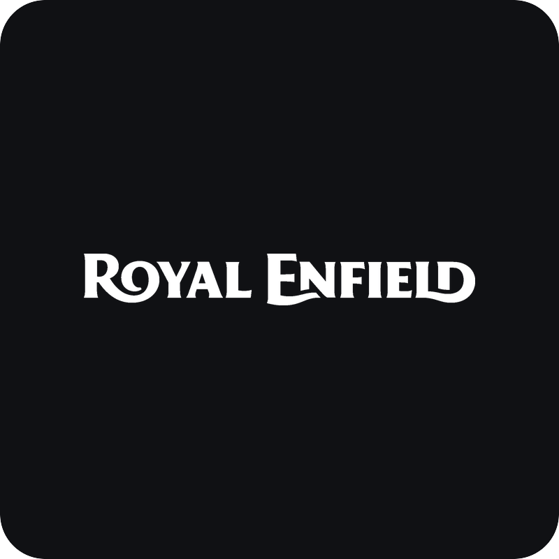 Royal Enfield logo Nálepka Royal Enfield logo na auto