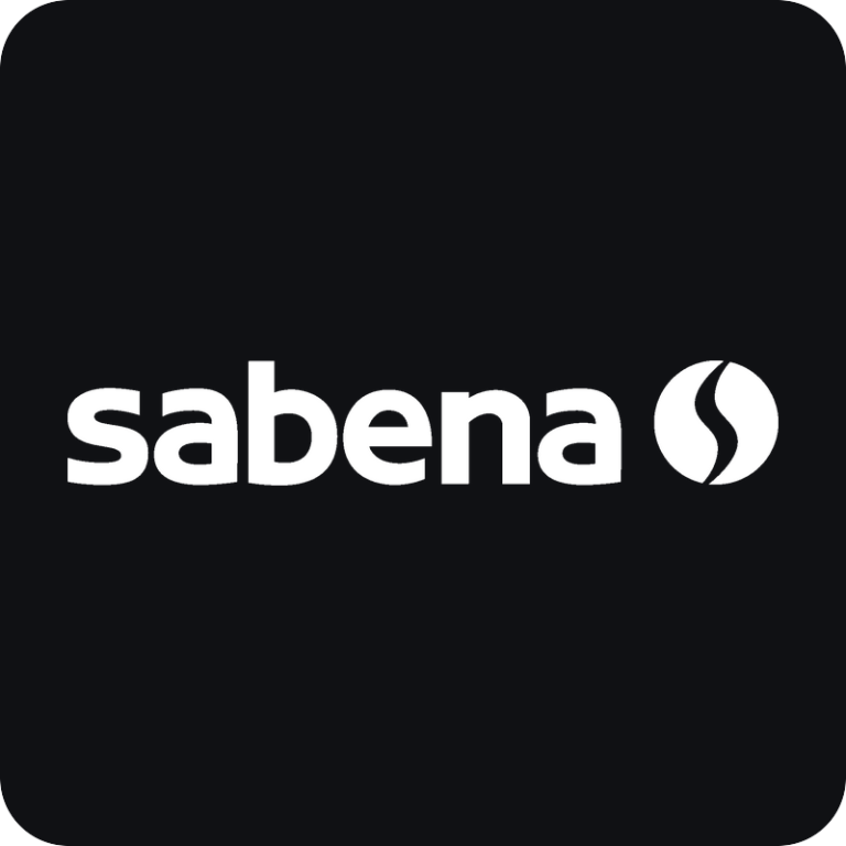 Nálepka Sabena logo na auto