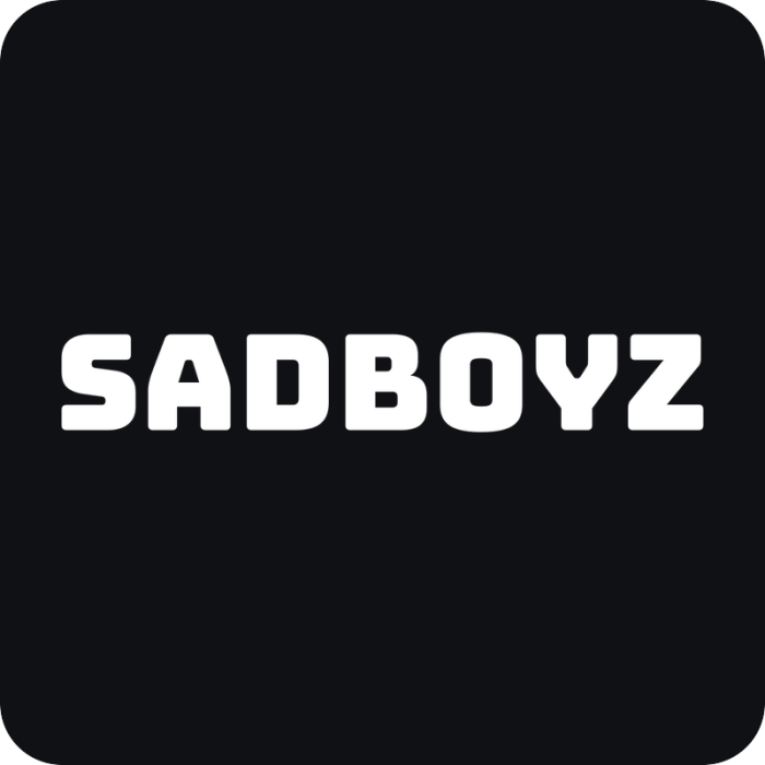 Sadboyz - rezaná nálepka na auto