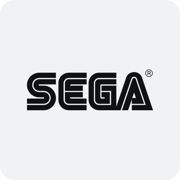 Nálepka Sega logo na auto