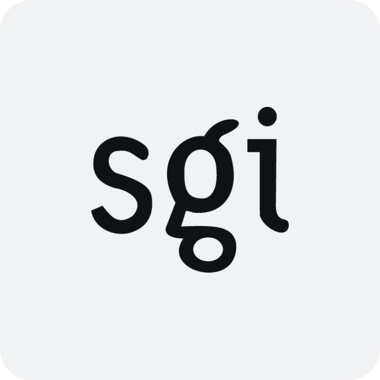 Nálepka Silicon Graphics logo (kocka) na auto