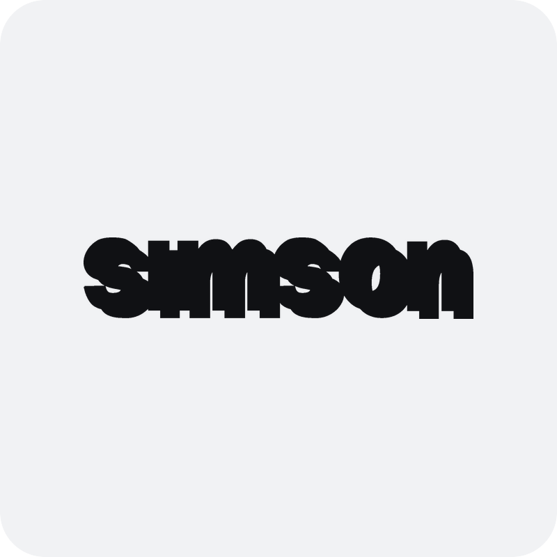 Simson logo Nálepka Simson logo na auto