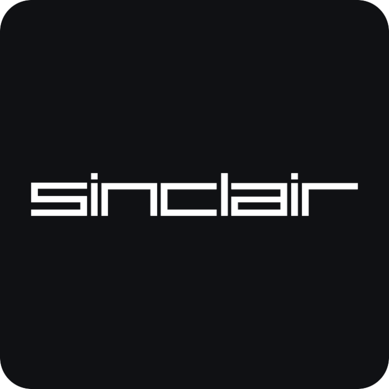 Nálepka Sinclair logo na auto