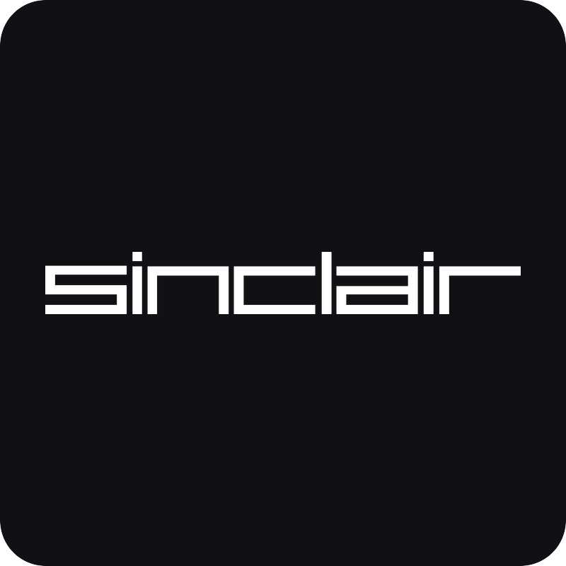 Sinclair logo Nálepka Sinclair logo na auto