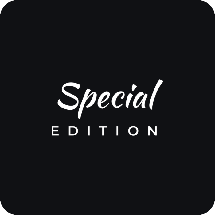 Special edition - rezaná nálepka na auto