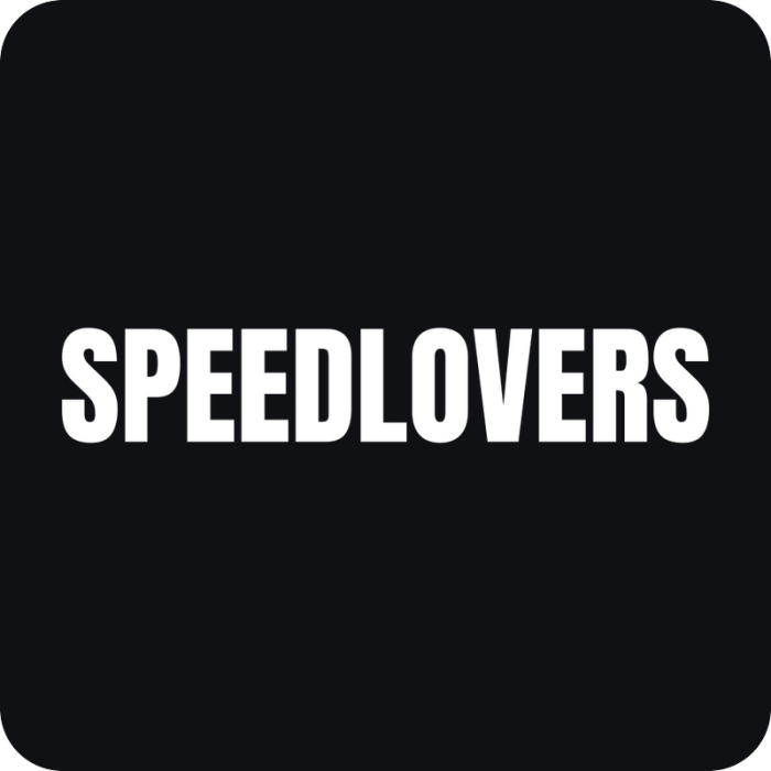 Speedlovers - rezaná nálepka na auto