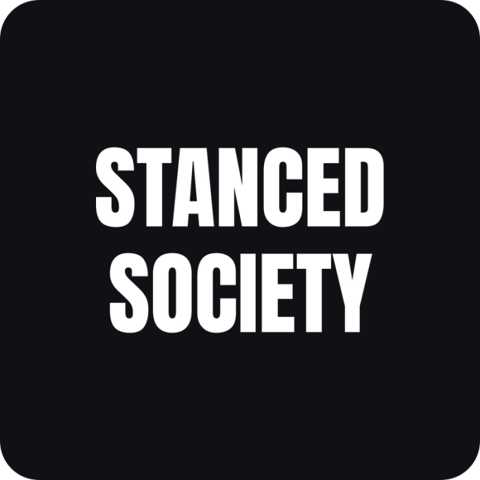 Nálepka Stanced Society - rezaná nálepka na auto